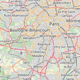 города рядом с парижем