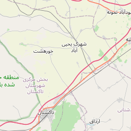 کوهین, ایران نقشه — زمان کنونی، منطقه زمان, فرودگاههای نزدیک