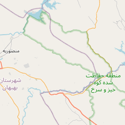 بهبهان, ایران نقشه — زمان کنونی، منطقه زمان, فرودگاههای نزدیک, جمعیت