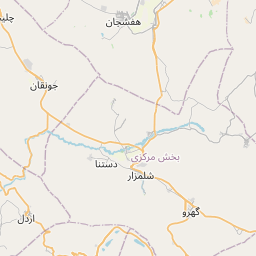 شلمزار, ایران نقشه — زمان کنونی، منطقه زمان, فرودگاههای نزدیک